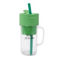 Mini Liquidificador Portatil Shake Suco Juice Cup Caneca Cabo Usb Verde - 1