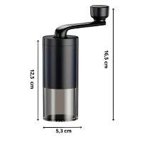 Moedor De Café Manual Manivela Portátil Moagem Ajustável