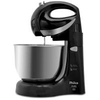 Batedeira Philco Paris Inox Duo Mixer Turbo 2 Preta 110V - 1