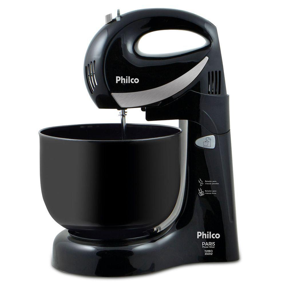 Batedeira Philco Paris Power Mixer Turbo Portátil 350W 110V - 2