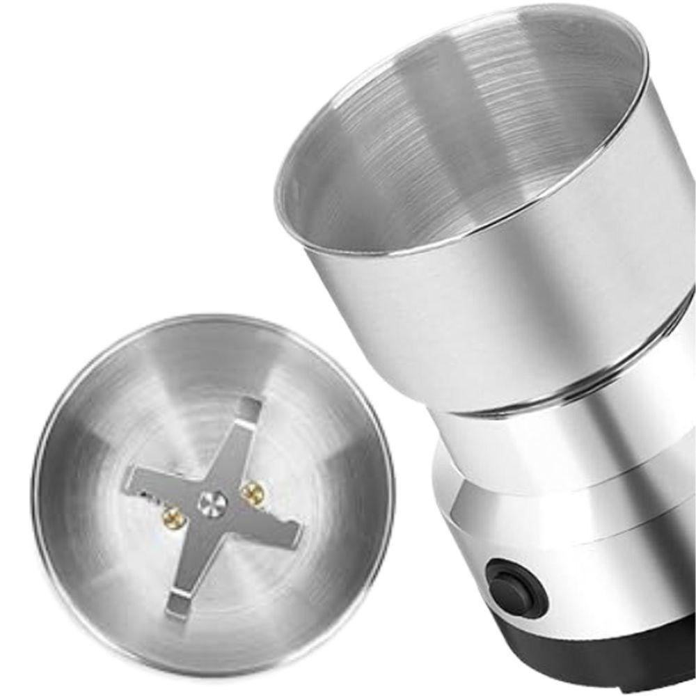 Moedor Elétrico Pimenta Sal Tempero E Grãos Em Aço Inox - 1