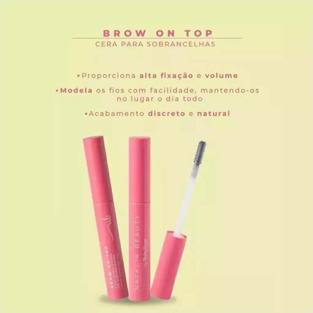 Ruby Rose Cera De Sobrancelha Brow On Top By Natalia Beauty Hbe2507 4,7ml - 6