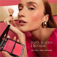 Oceane Edition Duo Blush Cremoso E Em Pó Punch Paint Rosa Pink 10,2g - 3