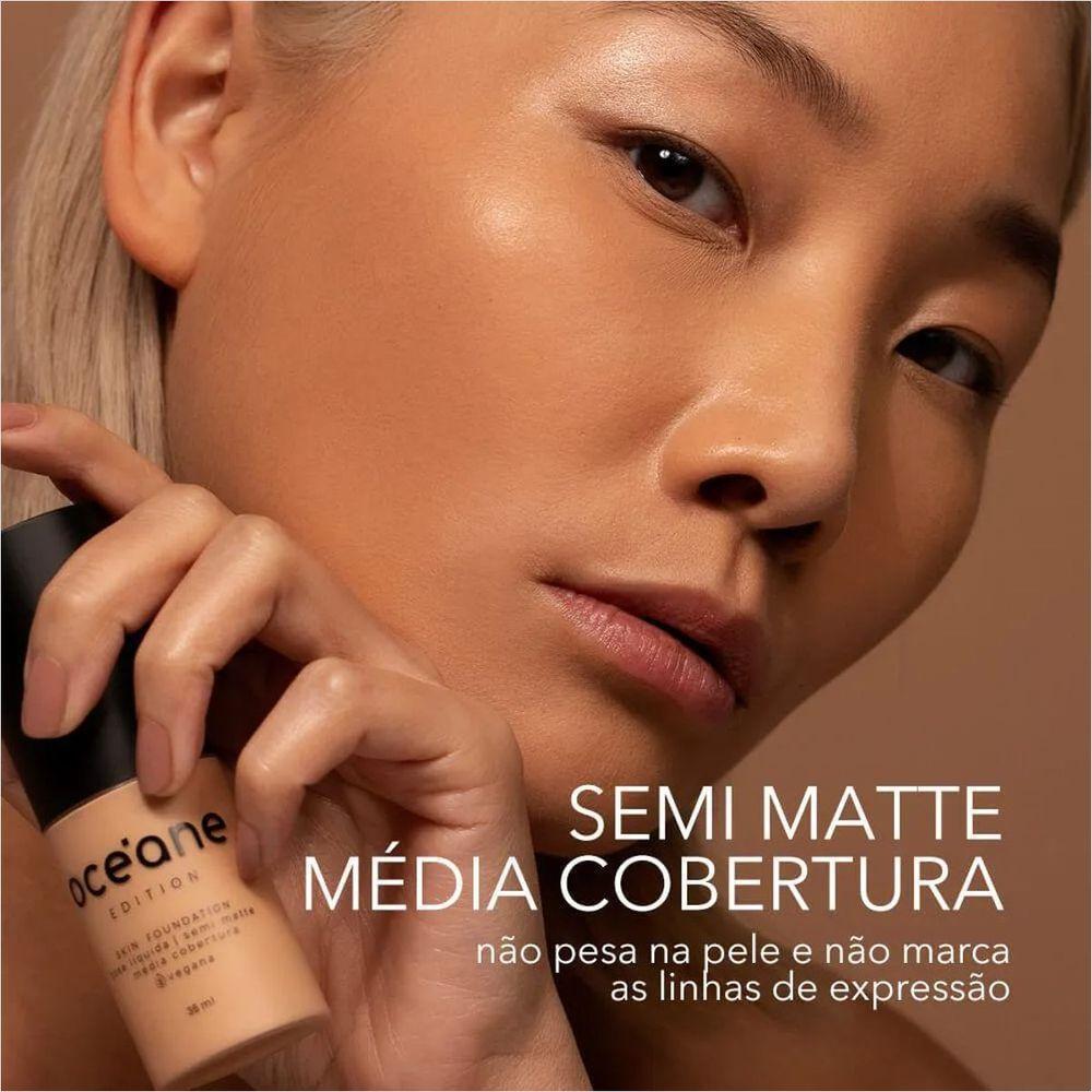 Oceane Edition Base Líquida Skin Found 35ml Cor:110f - 6