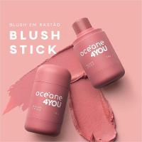 Oceane Blush Stick Bubble Rosa Escuro 7,5g - 2