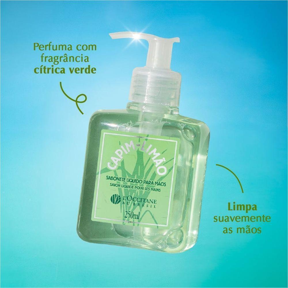 L'occitane Capim Limão Sabonete Liquido Para Maõs 250ml - 2