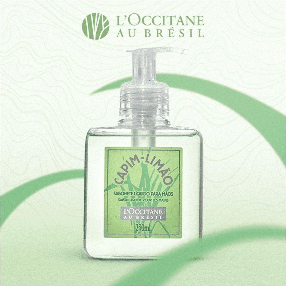 L'occitane Capim Limão Sabonete Liquido Para Maõs 250ml - 5