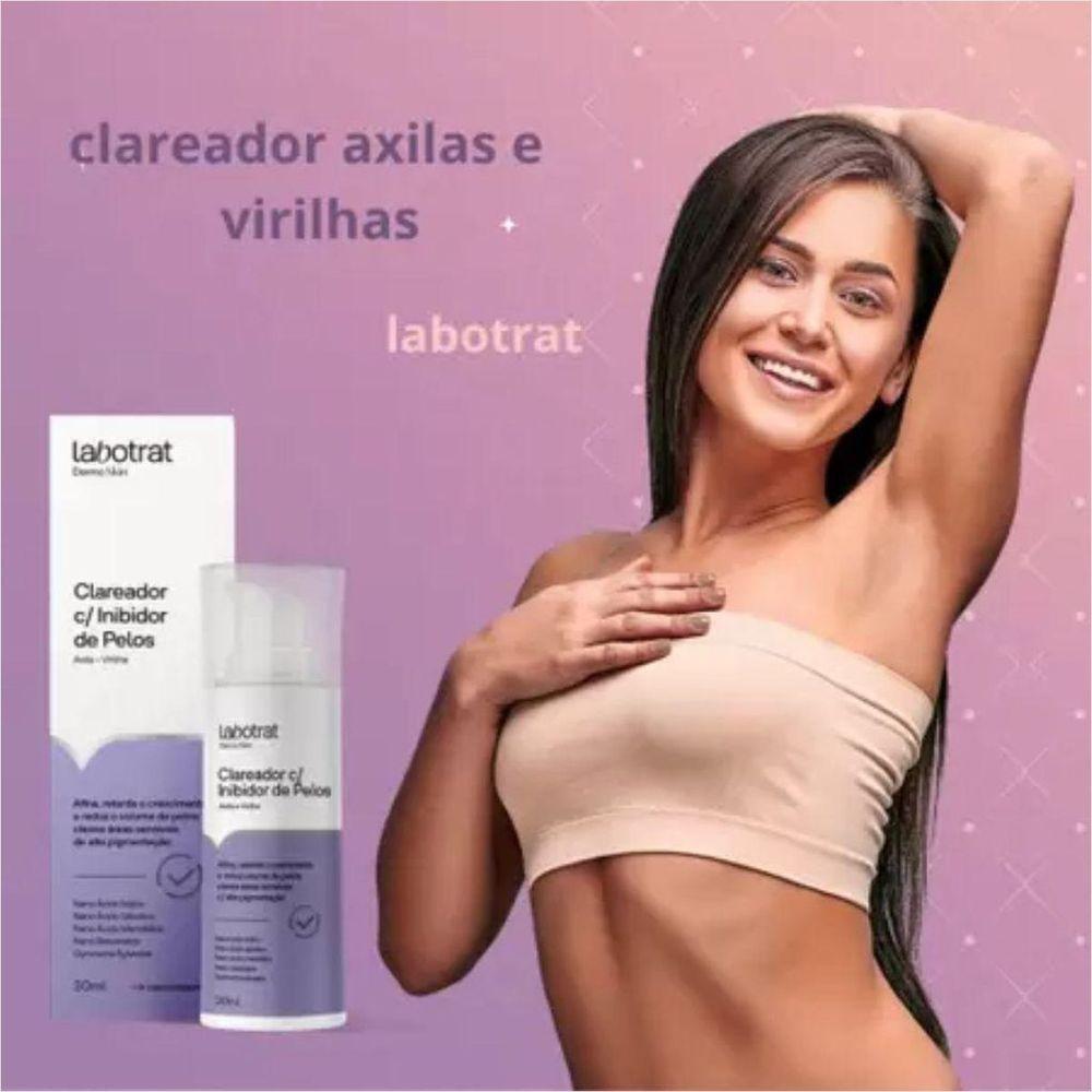 Labotrat Dermo Skin Clareador De Axila E Virilha Com Onibidor De Pelos 30ml - 2