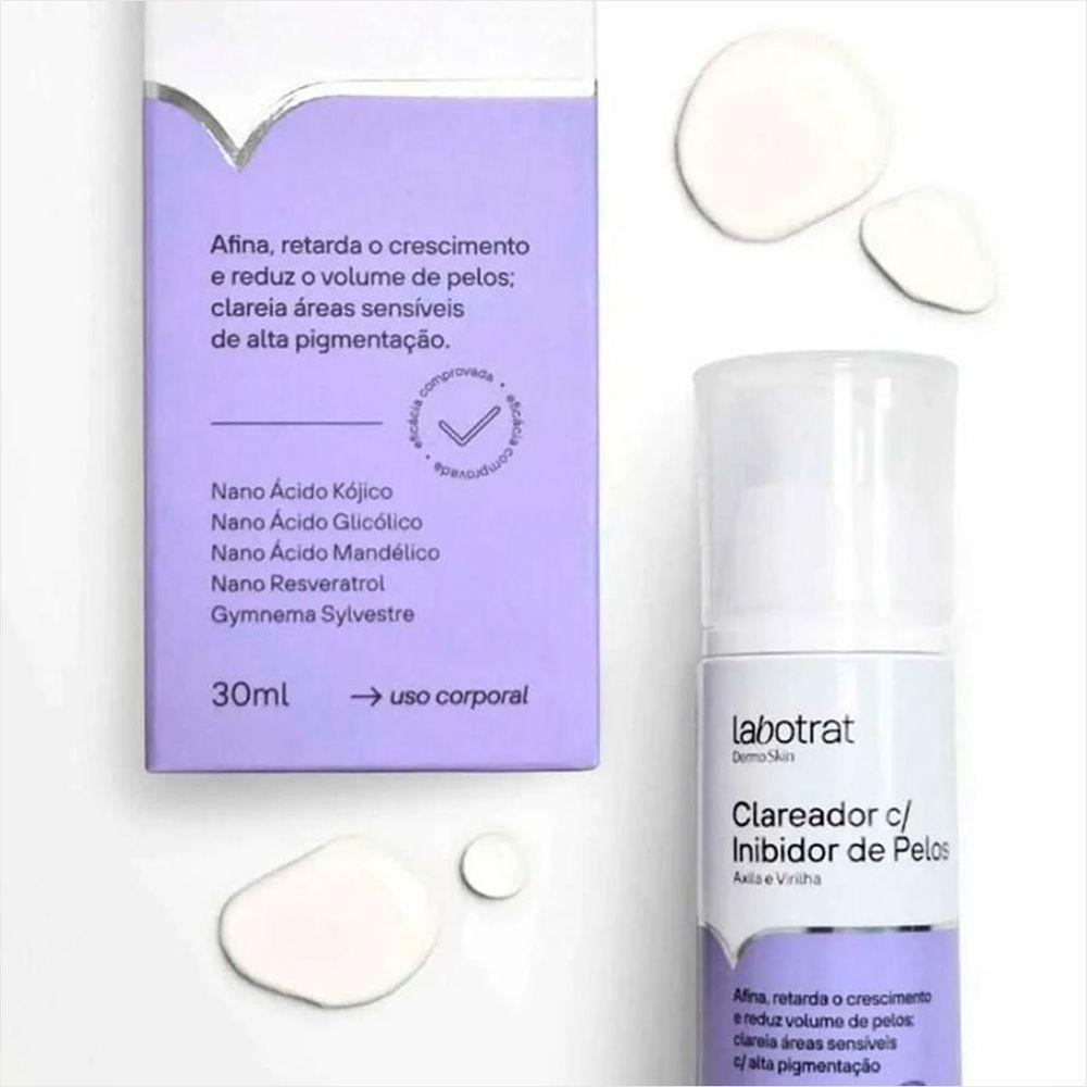Labotrat Dermo Skin Clareador De Axila E Virilha Com Onibidor De Pelos 30ml - 4