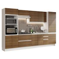 Cozinha Completa 100% Mdf Madesa Acordes Branco Rustic - 1
