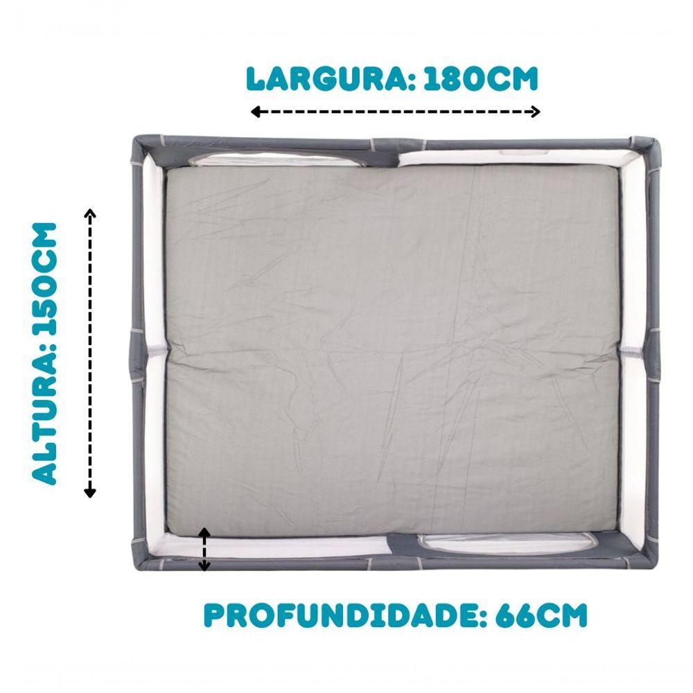 Cercadinho Bebê Grande Chiqueirinho Cercado Infantil - 3