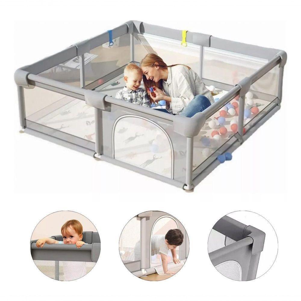 Cercadinho Bebê Grande Chiqueirinho Cercado Infantil - 5