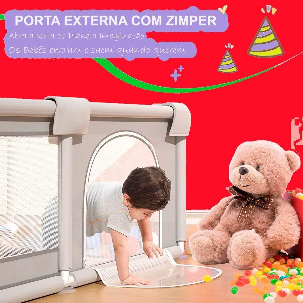 Cercadinho Bebê Grande Chiqueirinho Cercado Infantil - 9