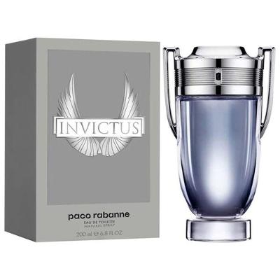 Paco Rabanne Invictus Eau De Toilette Perfume Masculino 200 Ml
