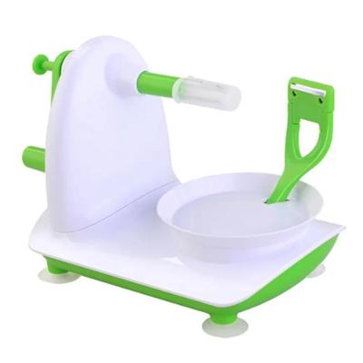 Descascador De Frutas De Mesa Maquina Tira Casca Legumes Manual Maça Batata Manivela Bancada Luxo