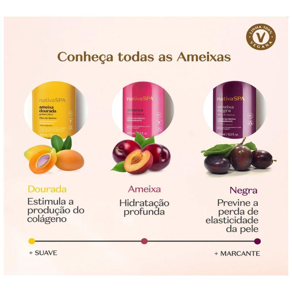 Combo Nativa Spa Ameixa Negra Creme Hidratante 400ml + Body Splash 200ml O Boticário - 5