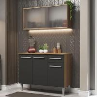 Cozinha Compacta Emilly 105001 Com Armário E Balcão - 1