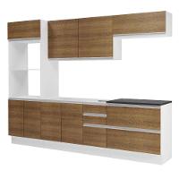 Cozinha Completa 100% Mdf Madesa Acordes Branco Rustic - 8