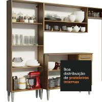 Cozinha Compacta Emilly 105001 Com Armário E Balcão - 6