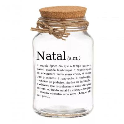 Pote 500ml Hermético Natal