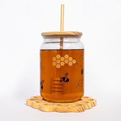 Jogo Meleira 400ml Com Base Colmeia