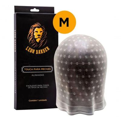 Touca Silicone Transparente Mechas Luzes Cabelo, Leon Barber