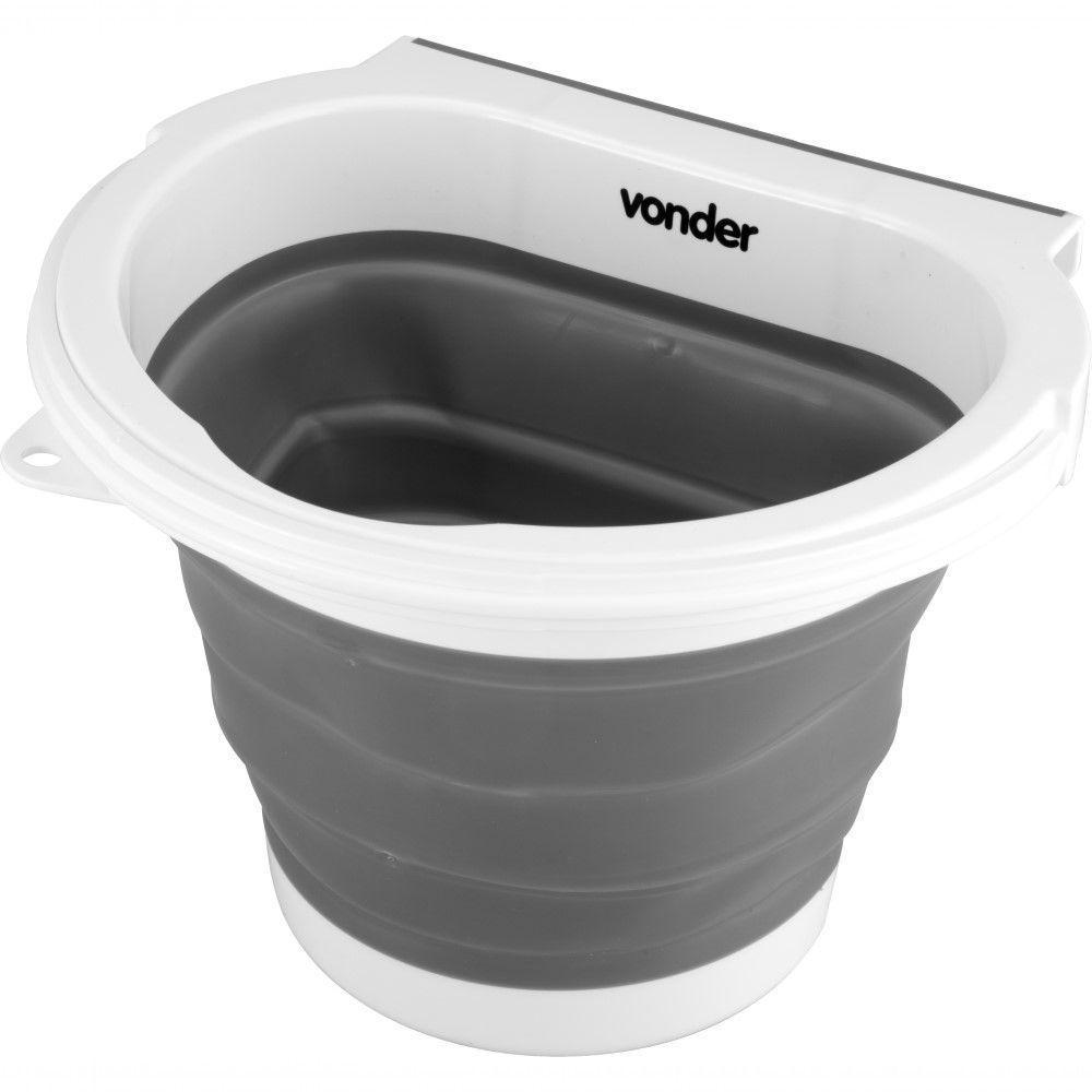Balde Dobrável 5 Litros Vonder - 8