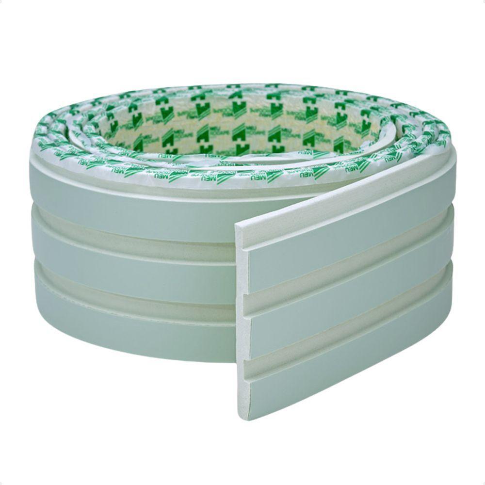 Painel Ripado De Eva Laminado Autocolante Flexível Rolo 10mt Linha Play Verde - 1