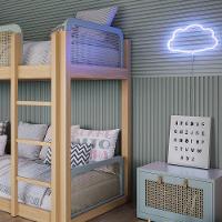 Painel Ripado De Eva Laminado Autocolante Flexível Rolo 10mt Linha Play Verde - 2