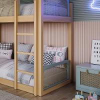 Painel Ripado De Eva Laminado Autocolante Flexível Rolo 10mt Linha Play Rosa - 6