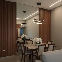 Painel Ripado Laminado De Eva Autocolante Flexível Rolo 10mt Linha Madeto Cinamomo - 3