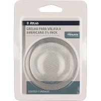 Grelha De Inox Para Válvula Americana 31/2, Cor Prata, Linha Primafer, Atlas. - 1