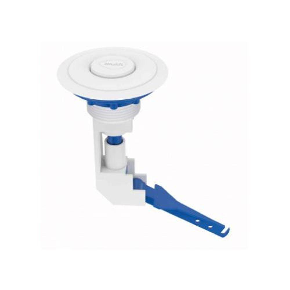 Botão Acionamento Superior 2 Em 1 Caixa Acoplada Branco - Blukit - 1