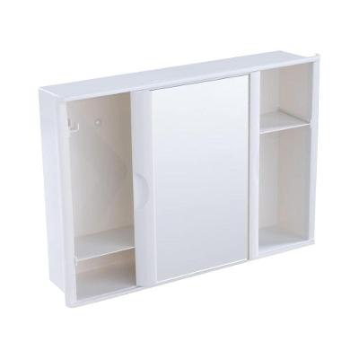 Armario Banheiro Astra 28.4 X 40.8 X 9.5 Branco C/porta De Correr A21