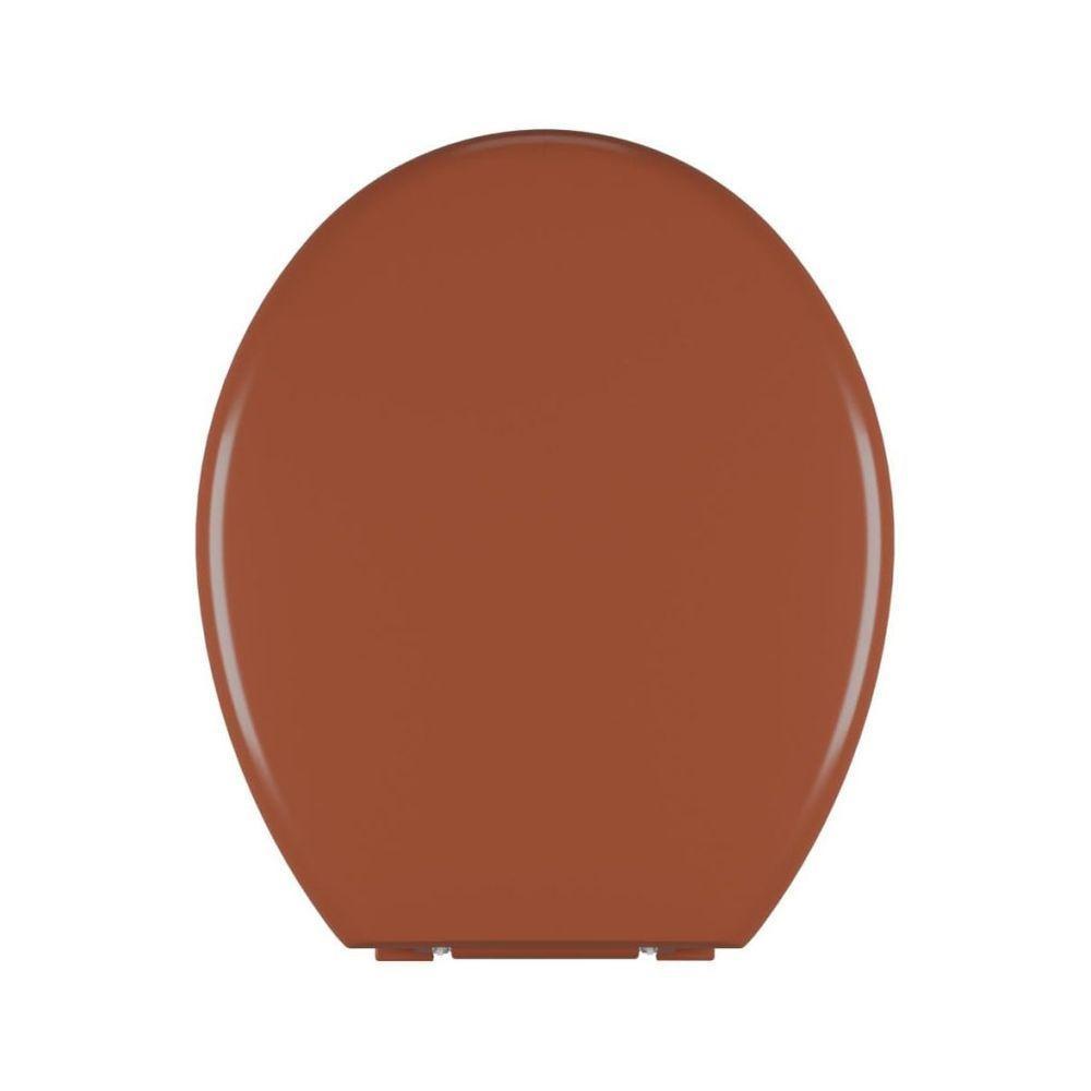 Assento Sanitário Almofadado Tpk Caramelo Escuro Astra Astra Caramelo Escuro - 4