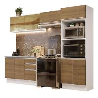Cozinha Completa 270008 Com Armário E Balcão Branco/Rustic - 10
