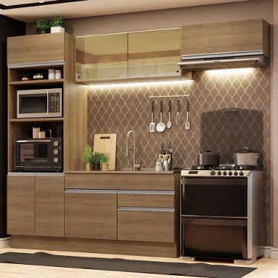 Cozinha Completa 270011 Com Armário E Balcão RusticRustic