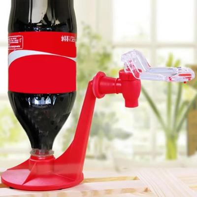 Dispenser Para Refrigerante Suqueira Suporte Torneira Agua Suco Garrafa Bebedouro Portatil Camping Praia Pet Fizz Saver