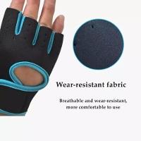 Luva Neoprene Academia Halteres Crossfit Treino Musculação Esportes Profissional Ajustavel