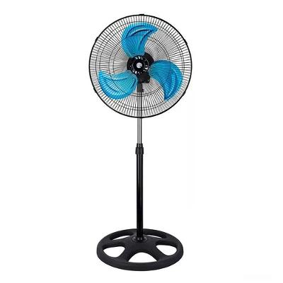 Ventilador Coluna 110V De Chao Potente Profissional 3 Velocidades 45W Coluna Pedestal Giratorio 3 Velocidades Turbo Sile