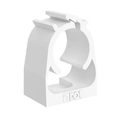 Abraçadeira Elétrica Pvc 1/2'' Branca - Inpol