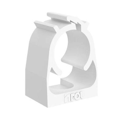 Abraçadeira Elétrica Pvc 1'' Branca - Inpol
