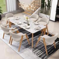 Kit 03 Cadeiras De Jantar E Estar Living Estofada Nadja L02 Bouclê Bege - Gtdnexxus - 3