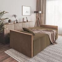 Sofá Cama Casal Paris Retrátil E Reclinável 2,10m Veludo Marrom - 3