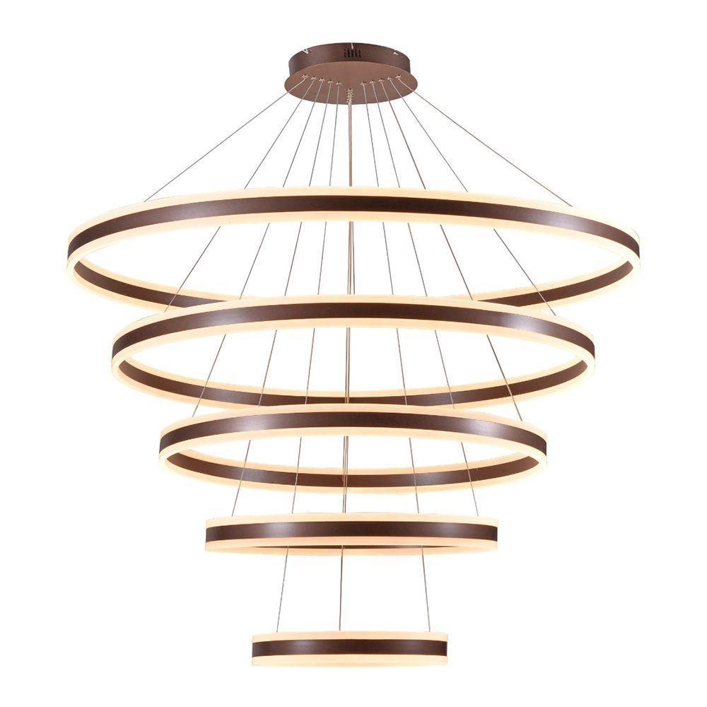 Lustre Pendente Sindora Dcd03020 Marrom Led Bivolt - 2