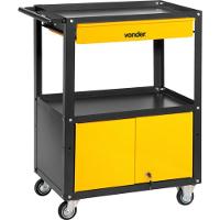Carrinho Para Ferramentas Vonder 730x425x850mm Com 1 Gaveta E Portas - 1