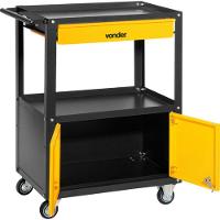 Carrinho Para Ferramentas Vonder 730x425x850mm Com 1 Gaveta E Portas - 2