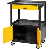 Carrinho Para Ferramentas Vonder 730x425x850mm Com 1 Gaveta E Portas - 5