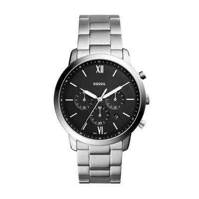 Relógio Fossil Masculino Casual Neutra Chrono Prata - Fs5384-1kn Fs5384-1kn
