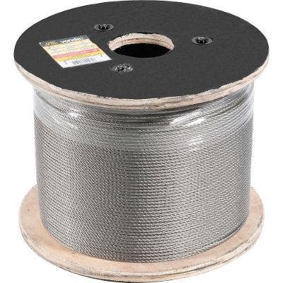 Cabo Aço Inox Aa 3,97mm 5-32 6x7 500m Cabo Aço Vonder